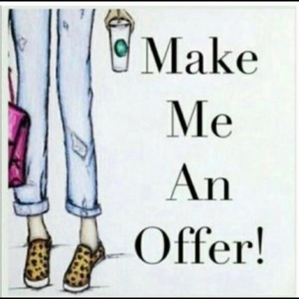 Accepting All Reasonable Offers!!  Happy Poshing!!